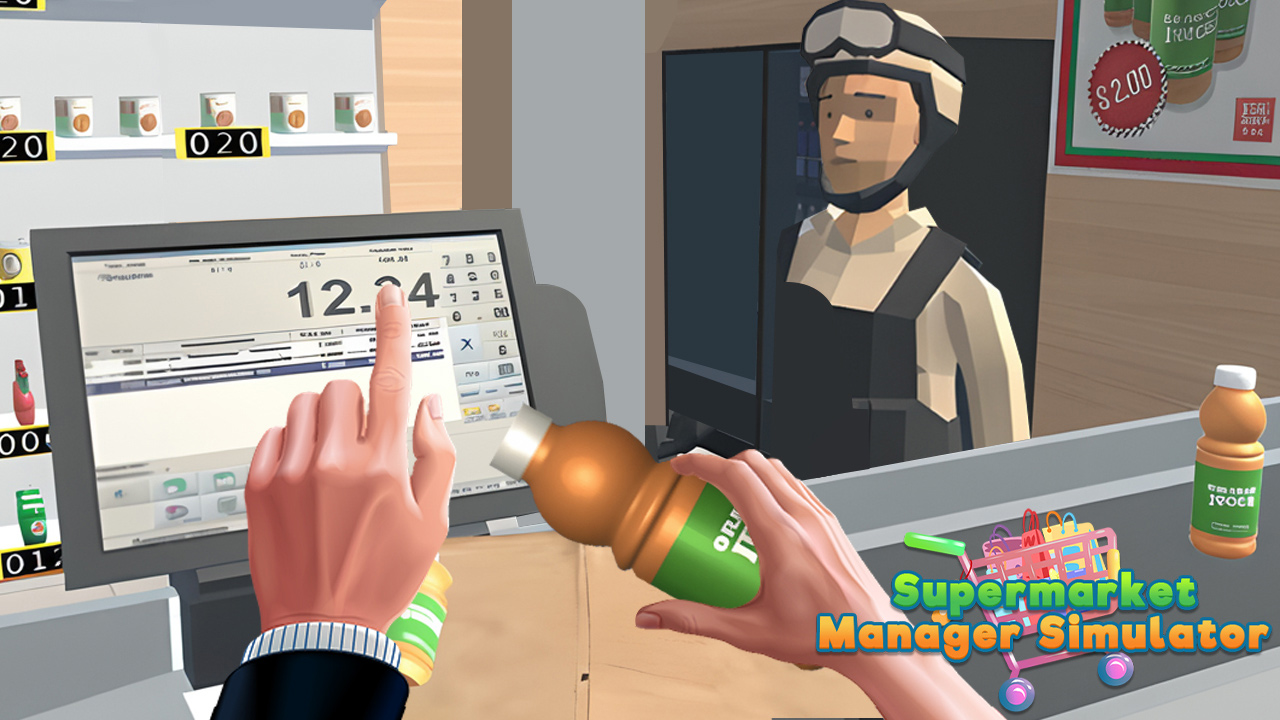 Supermarket Manager Simulator 🕹️ Igraj besplatno na Play123