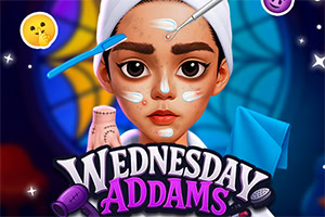 Salon ljepote Wednesday Addams s 3 razine gotskog sjaja