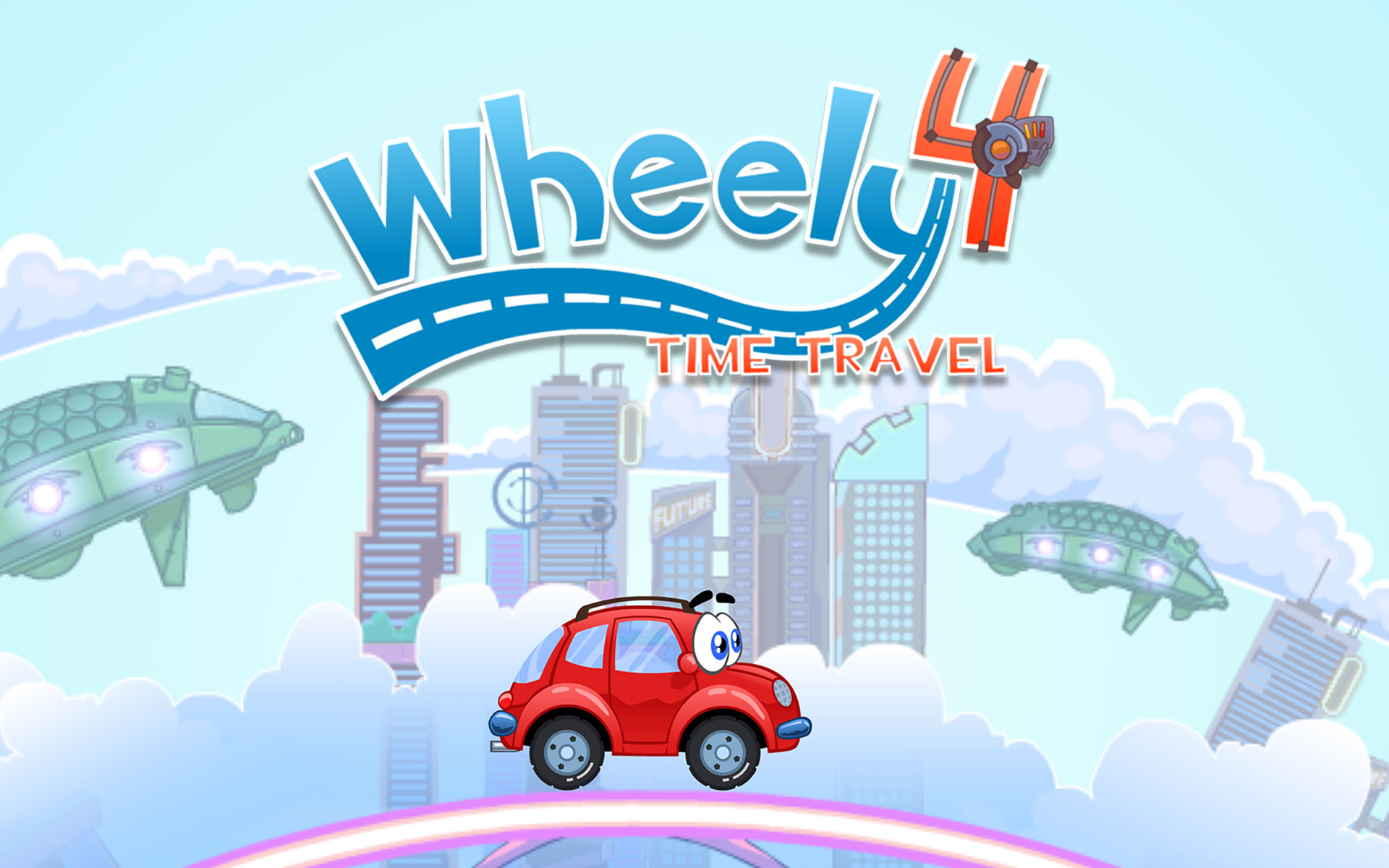 Wheely 4 Time Travel 🕹️ Igraj na Igre123