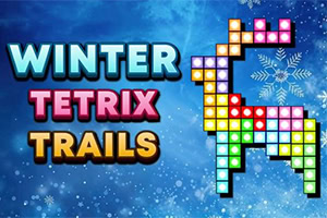 Winter Tetrix Trails je topla slagalica popunjavanja oblika u snježnom zimskom krajoliku